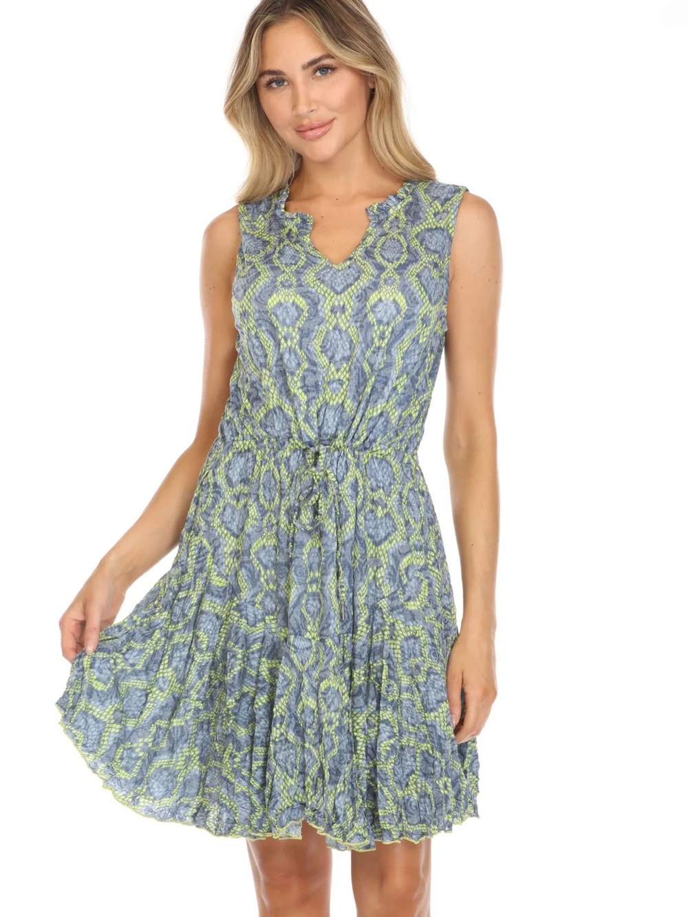 Carine NWT Animal Print Amelia Dress Sz Large